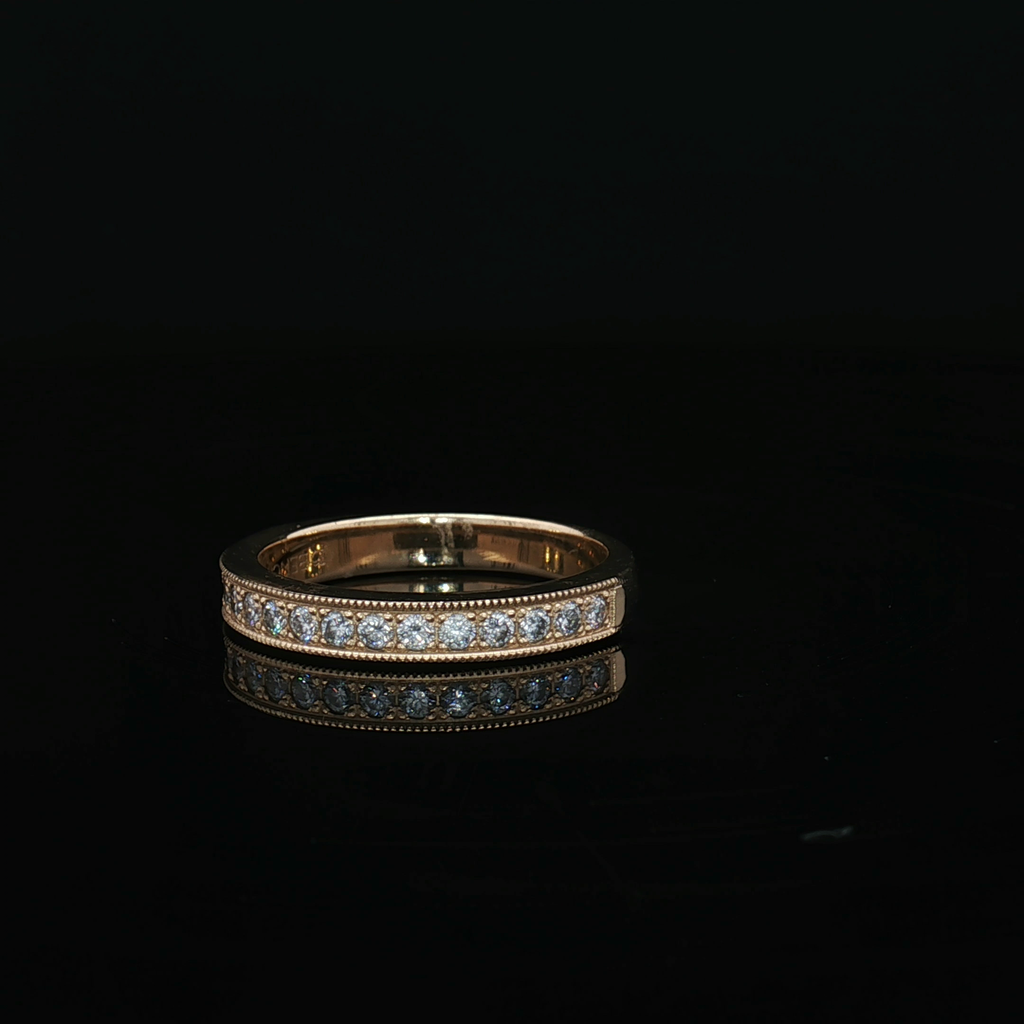 Diamond Wedding Bands  -  Women'