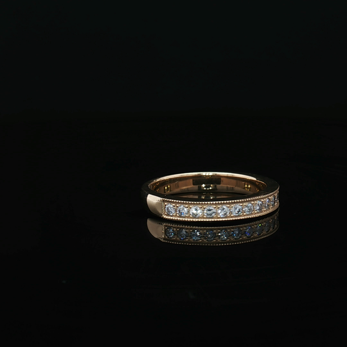 Diamond Wedding Bands  -  Women'
