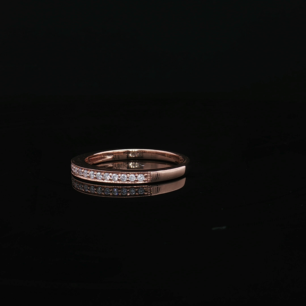 Diamond Wedding Bands  -  Women'