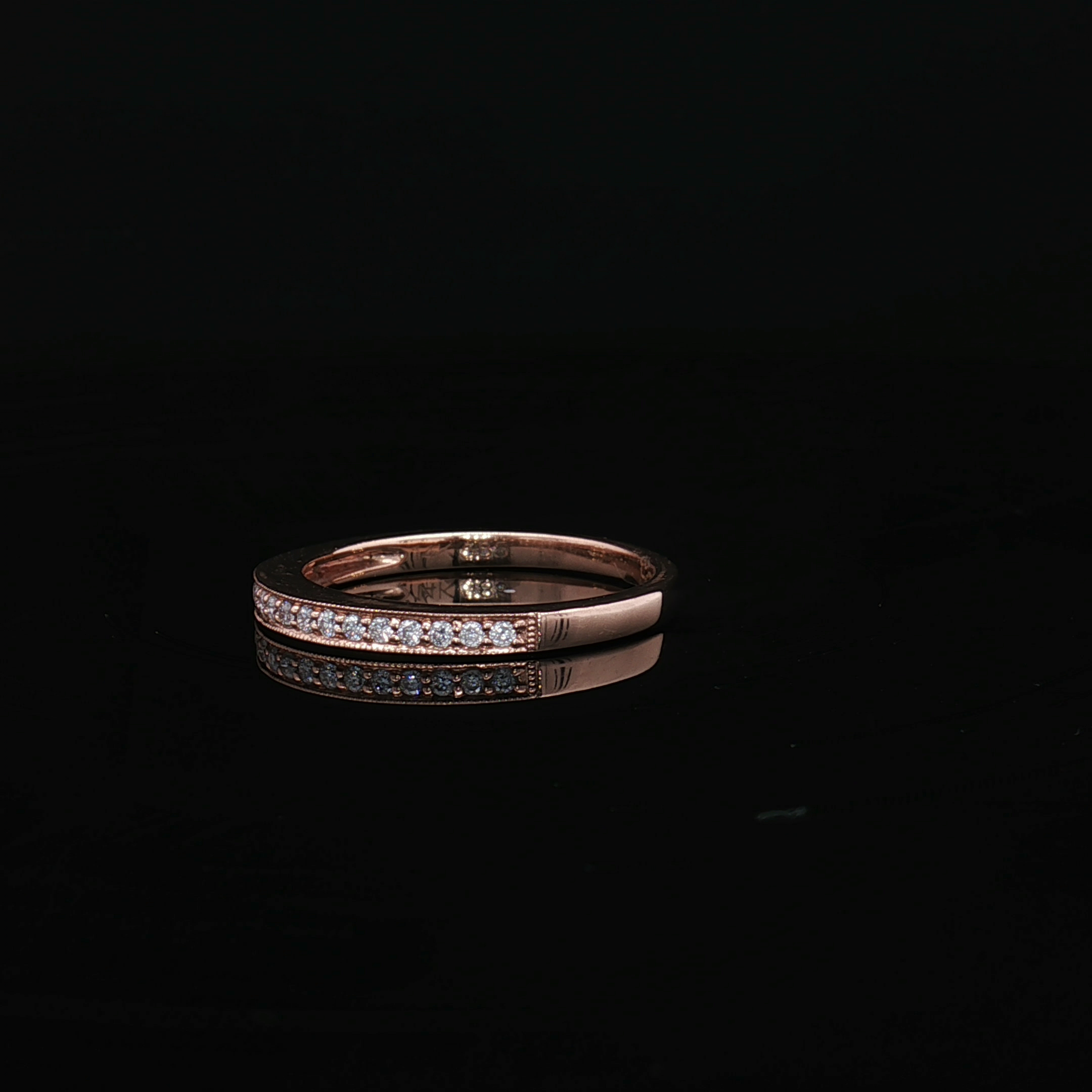 Diamond Wedding Bands  -  Women'
