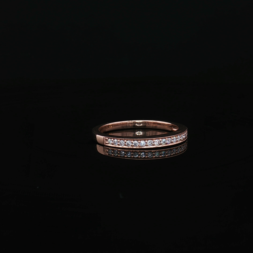 Diamond Wedding Bands  -  Women'