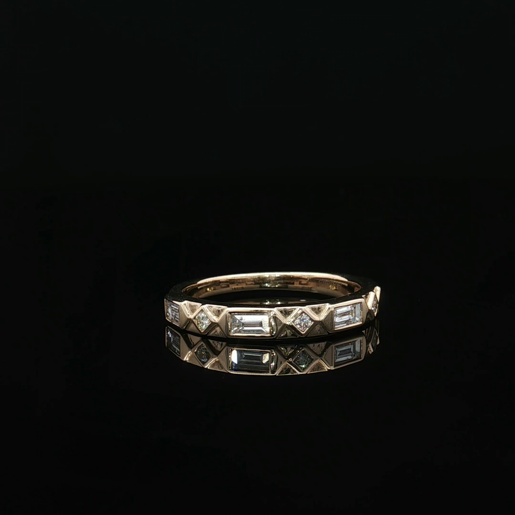 Diamond Wedding Bands  -  Women'