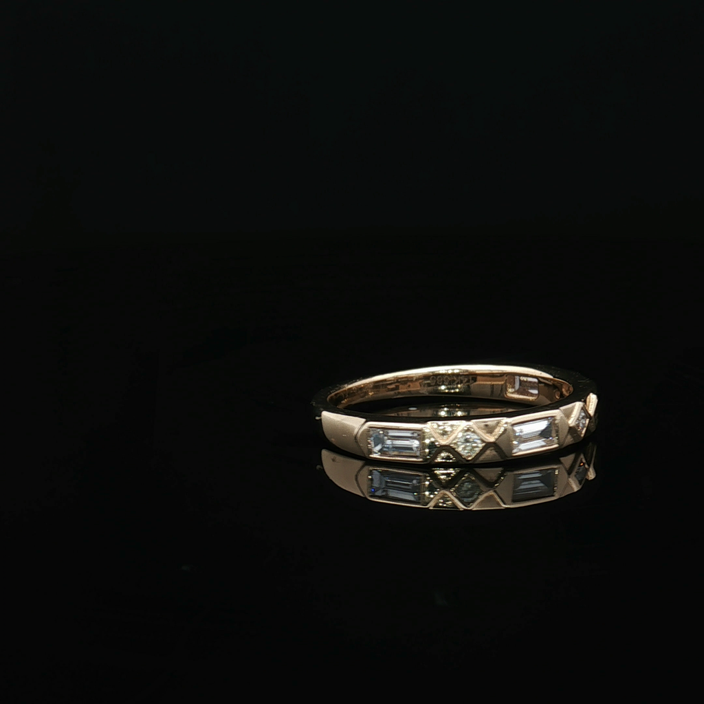 Diamond Wedding Bands  -  Women'