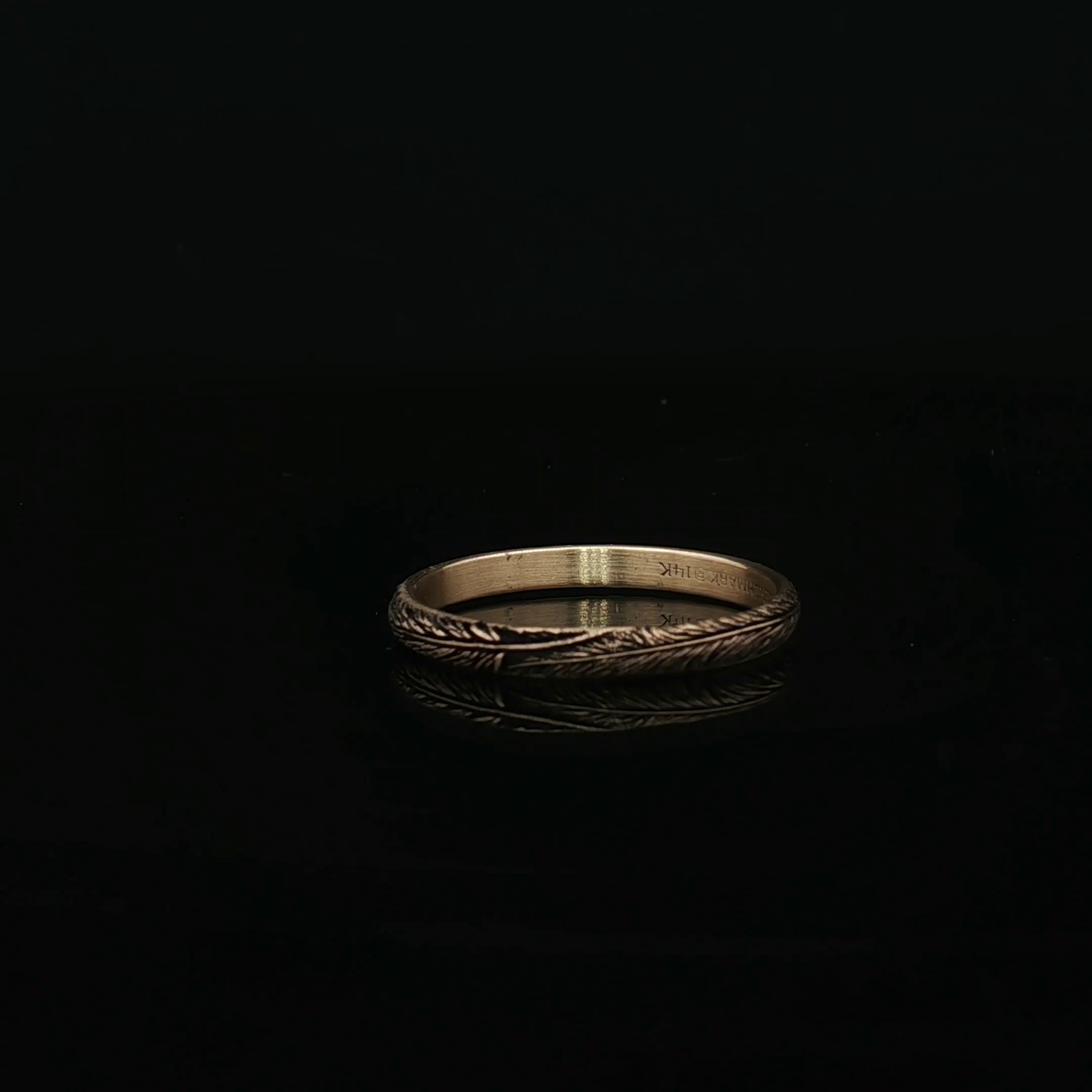 Precious Metal (No Stones) Wedding Bands  -  Women'