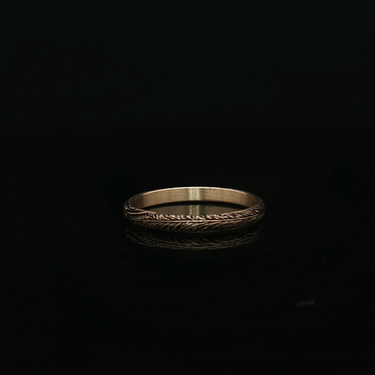 Precious Metal (No Stones) Wedding Bands  -  Women'