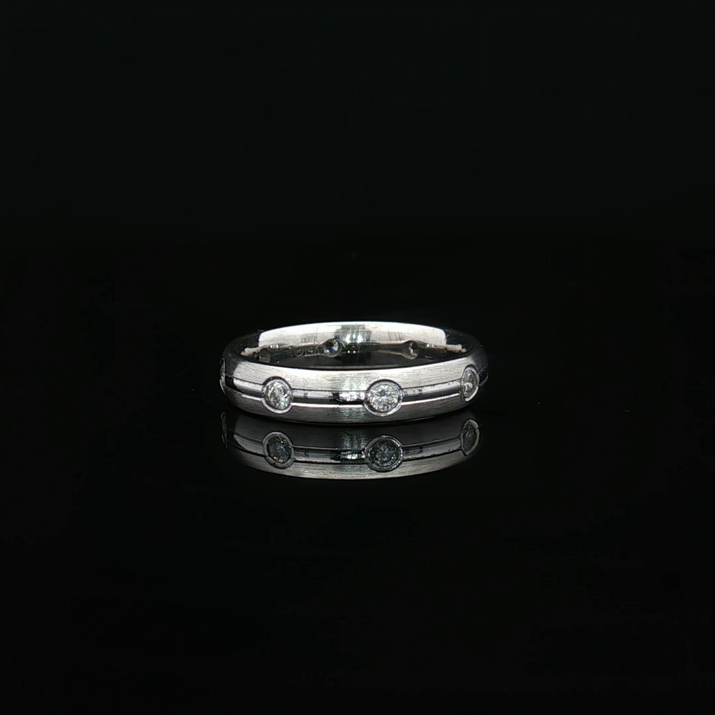 Diamond Wedding Bands  -  Women'