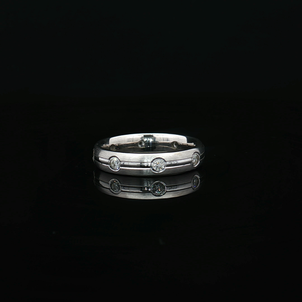 Diamond Wedding Bands  -  Women'