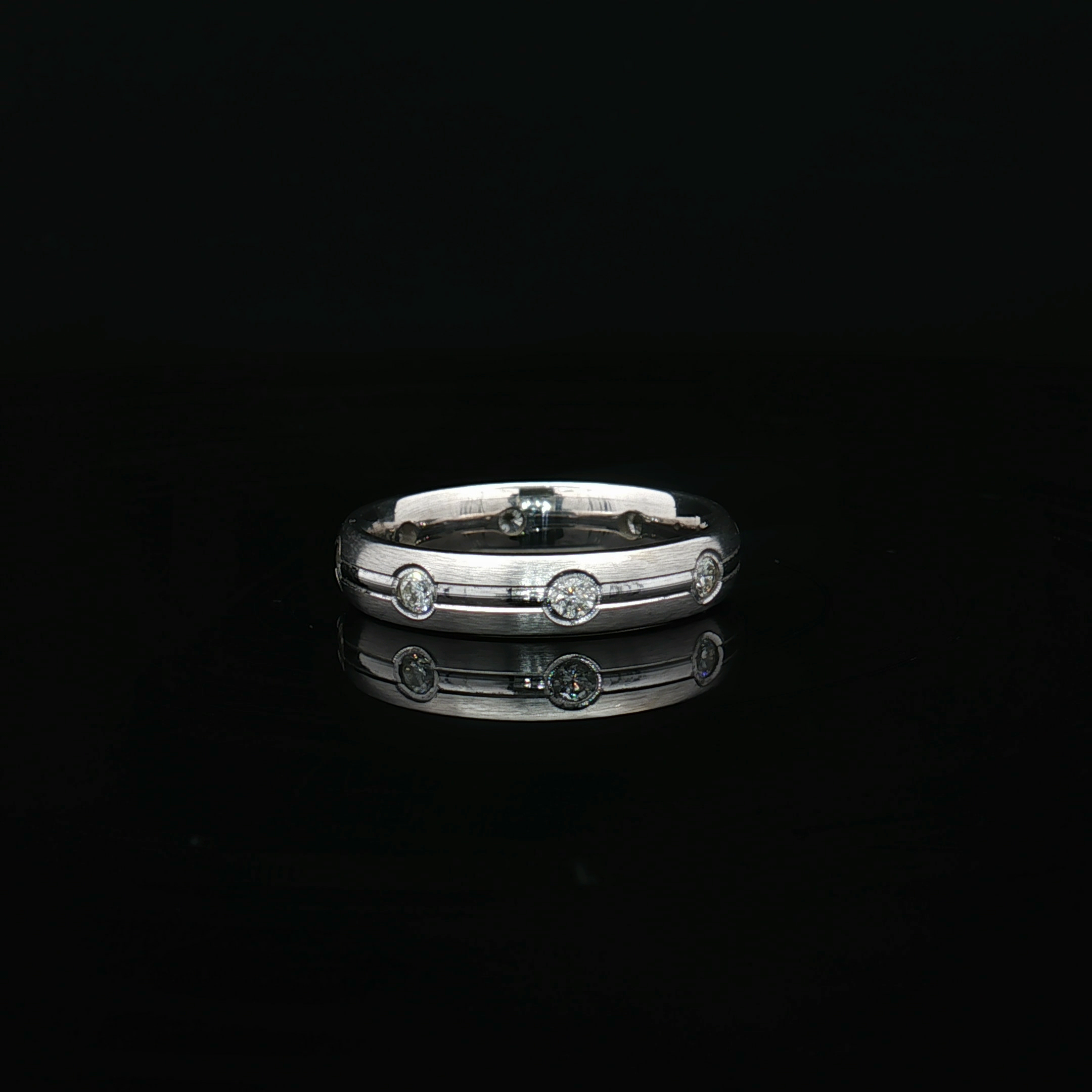 Diamond Wedding Bands  -  Women'