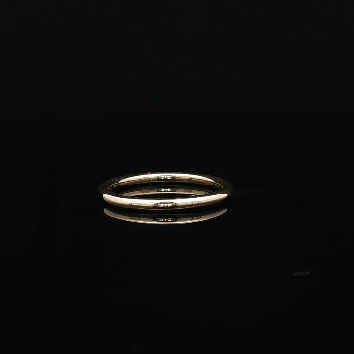 Precious Metal (No Stones) Wedding Bands  -  Women'