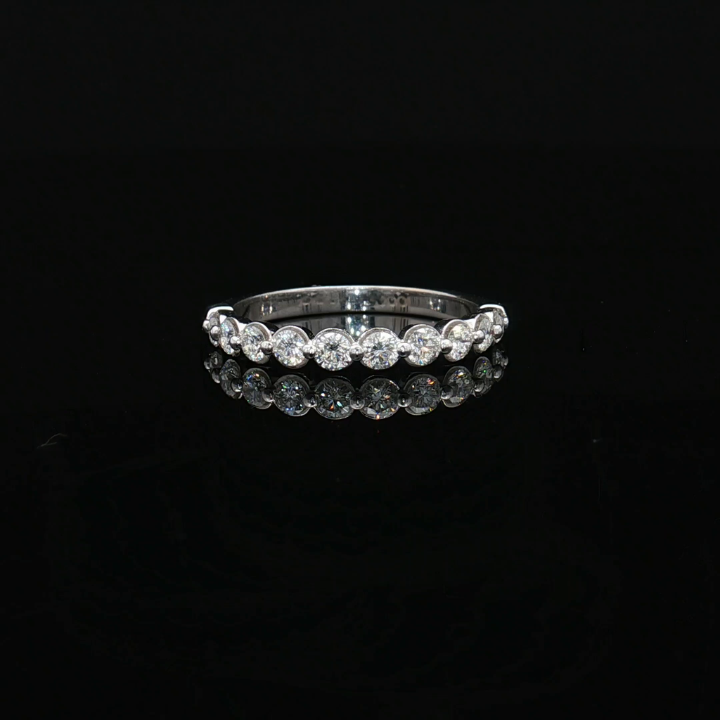 Diamond Wedding Bands  -  Women'