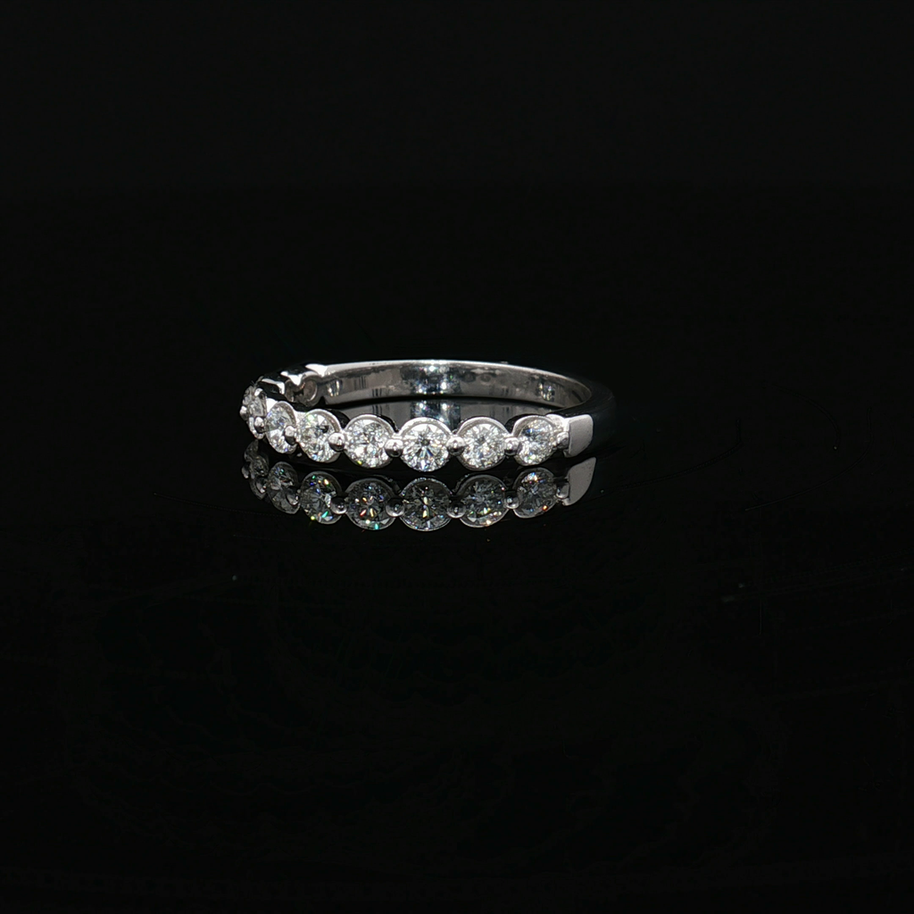 Diamond Wedding Bands  -  Women'