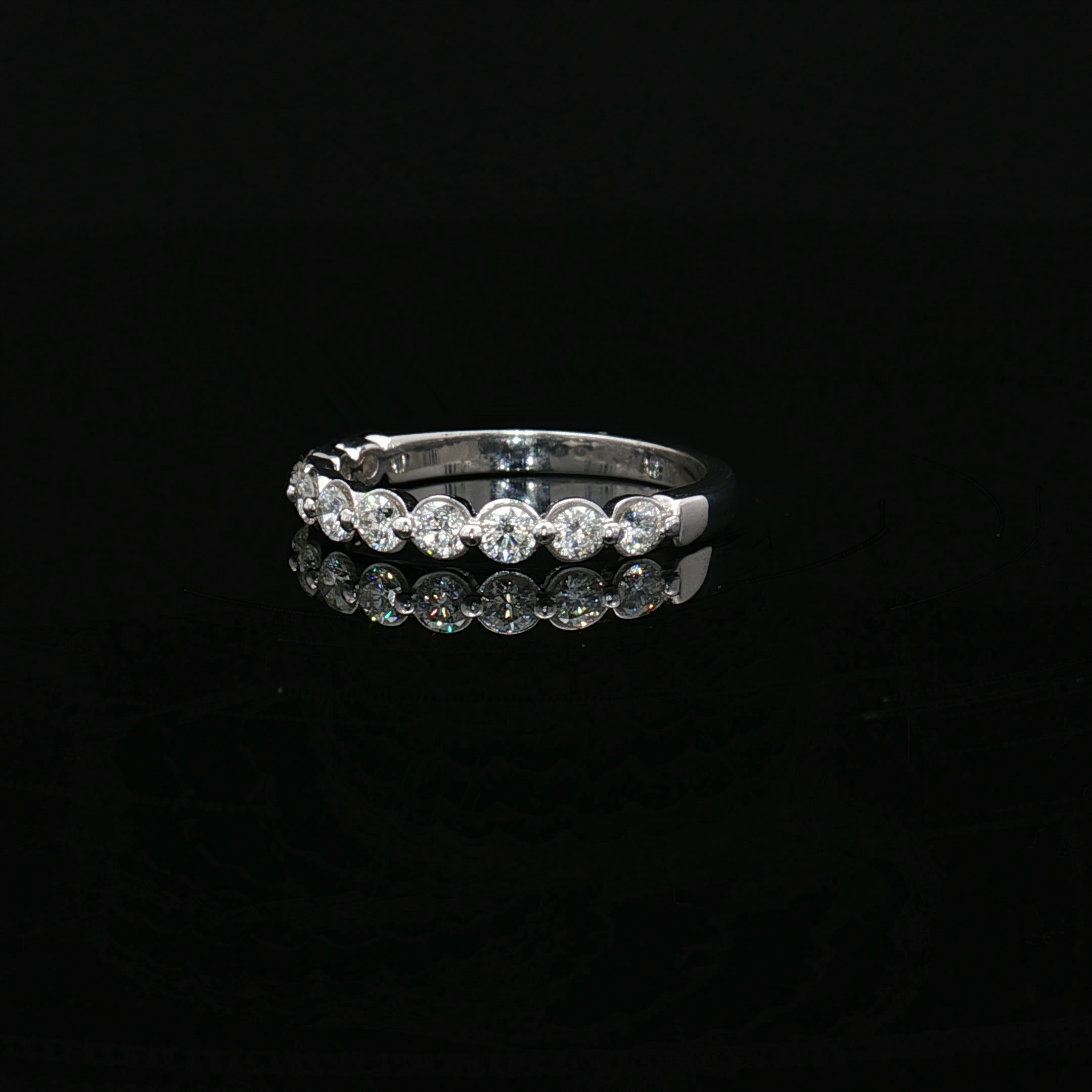 Diamond Wedding Bands  -  Women'