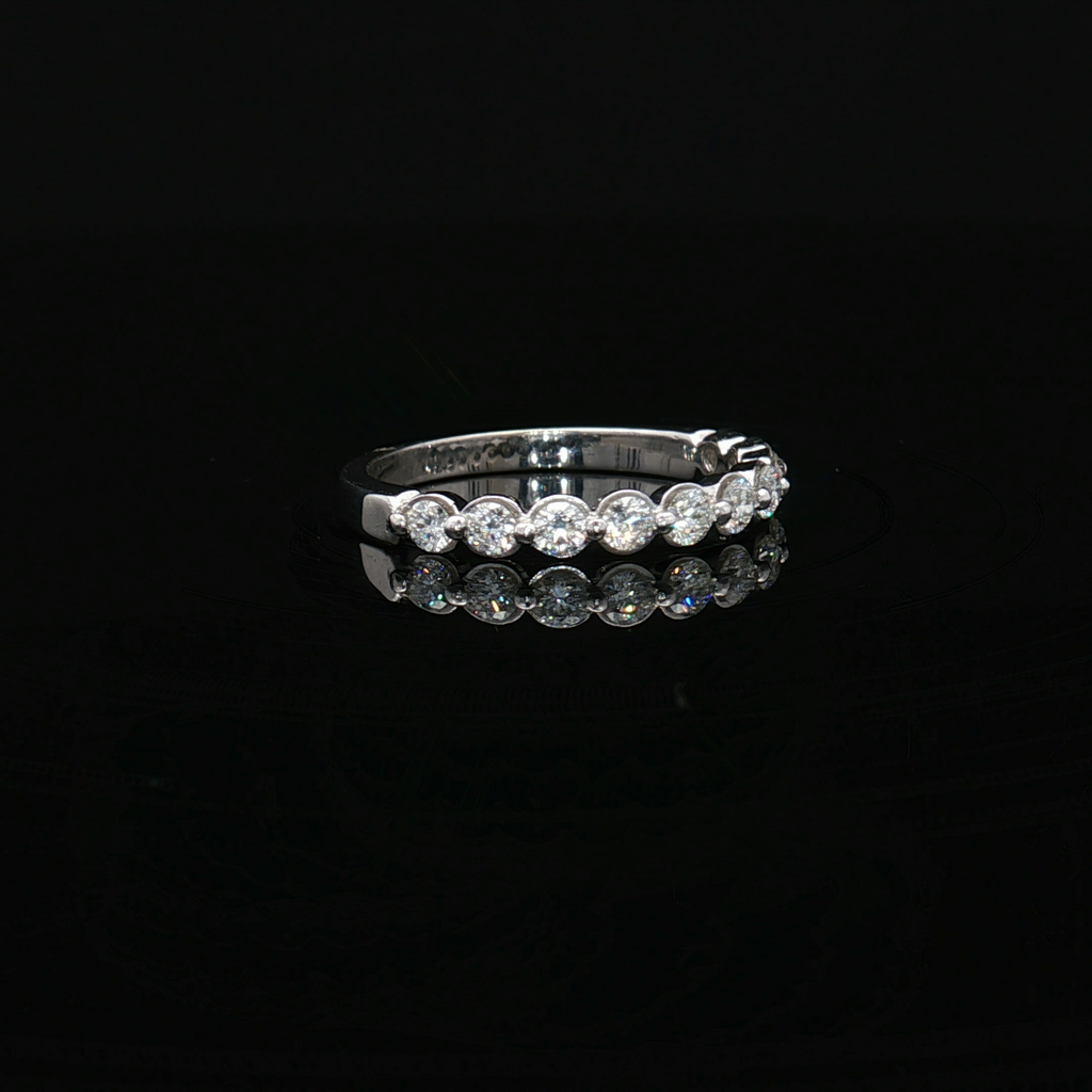 Diamond Wedding Bands  -  Women'