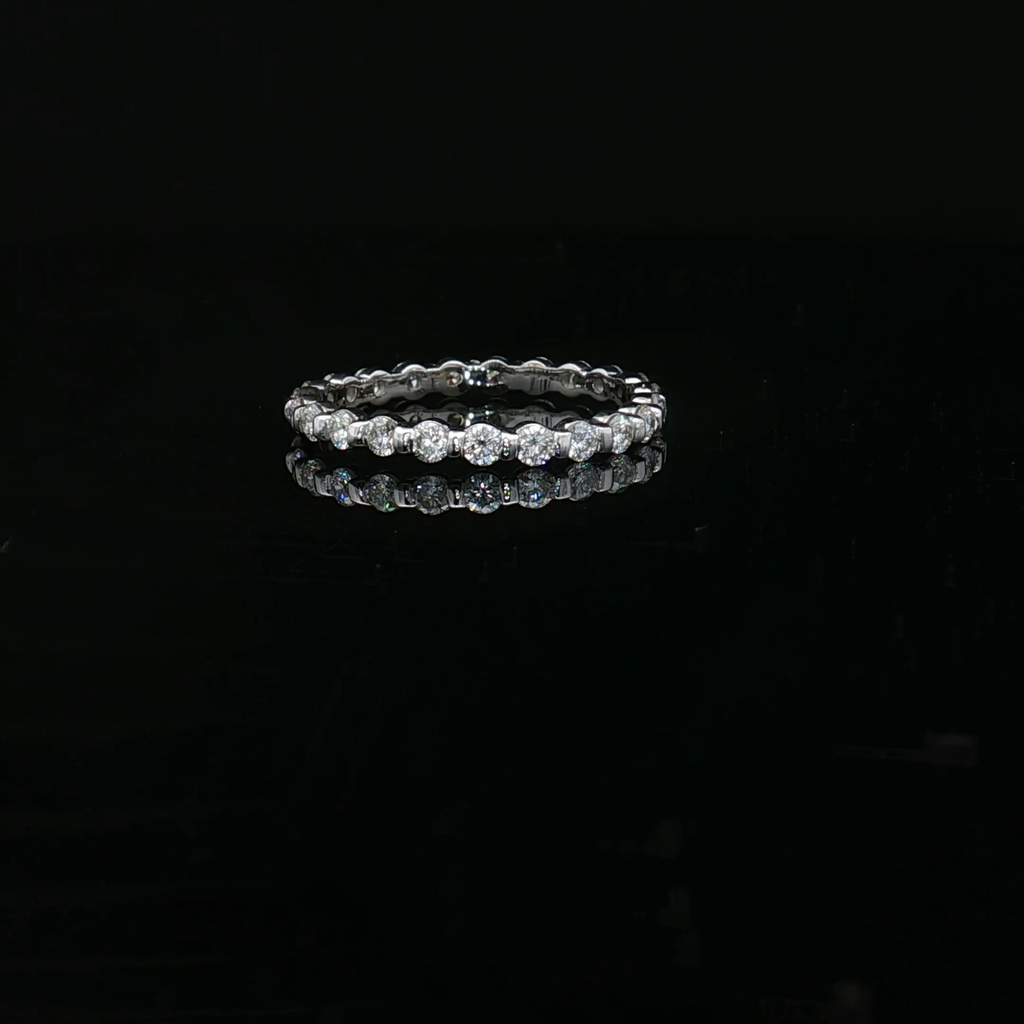 Diamond Wedding Bands  -  Women'