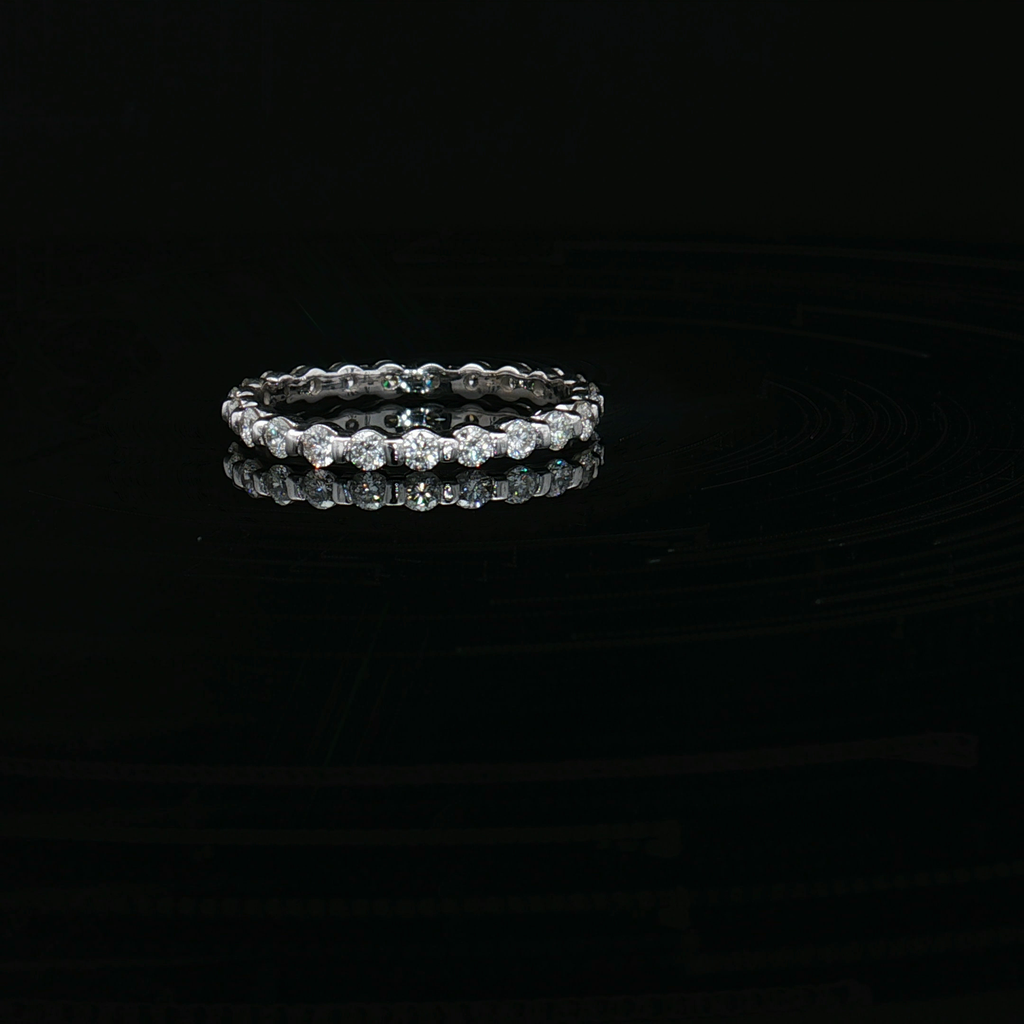 Diamond Wedding Bands  -  Women'