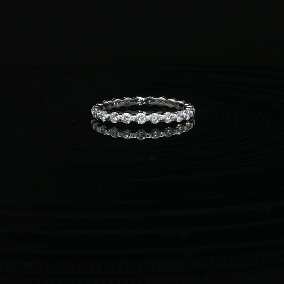 Diamond Wedding Bands  -  Women'