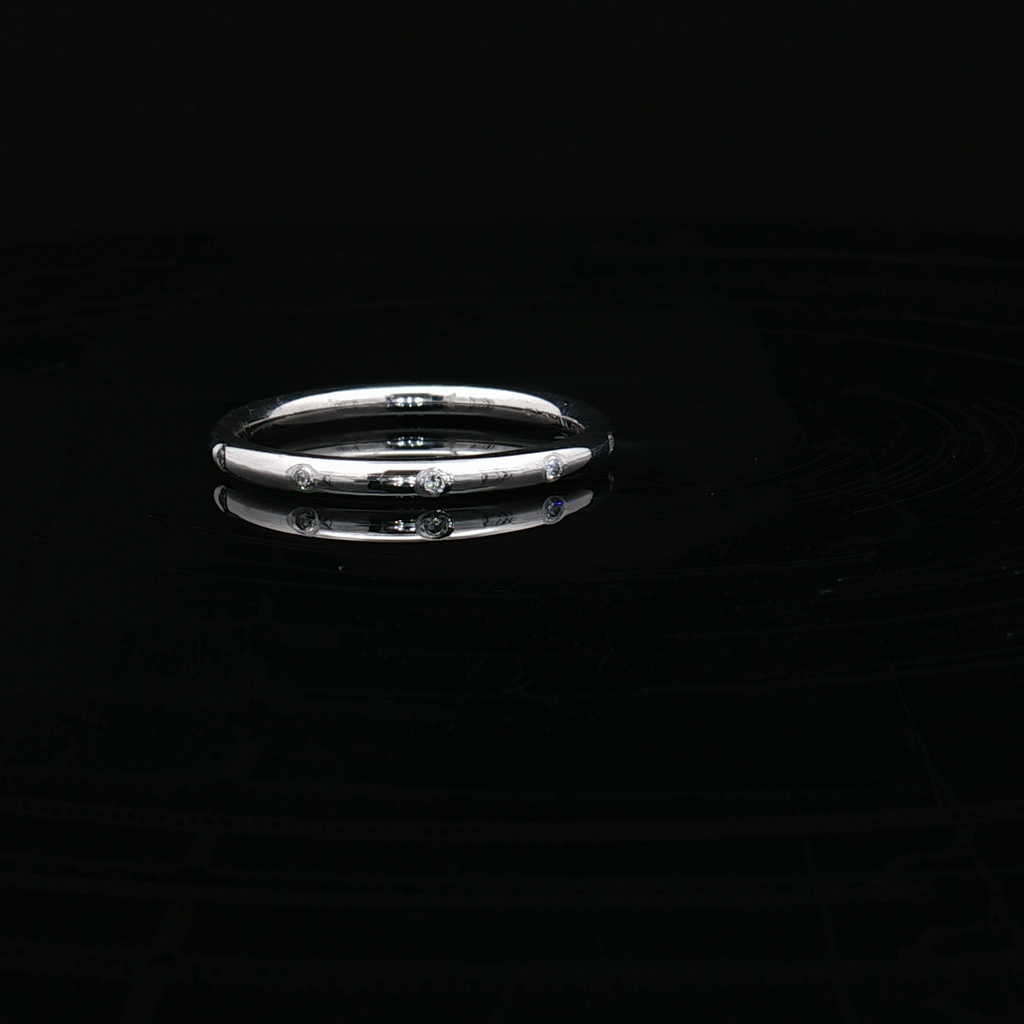 Diamond Wedding Bands  -  Women'