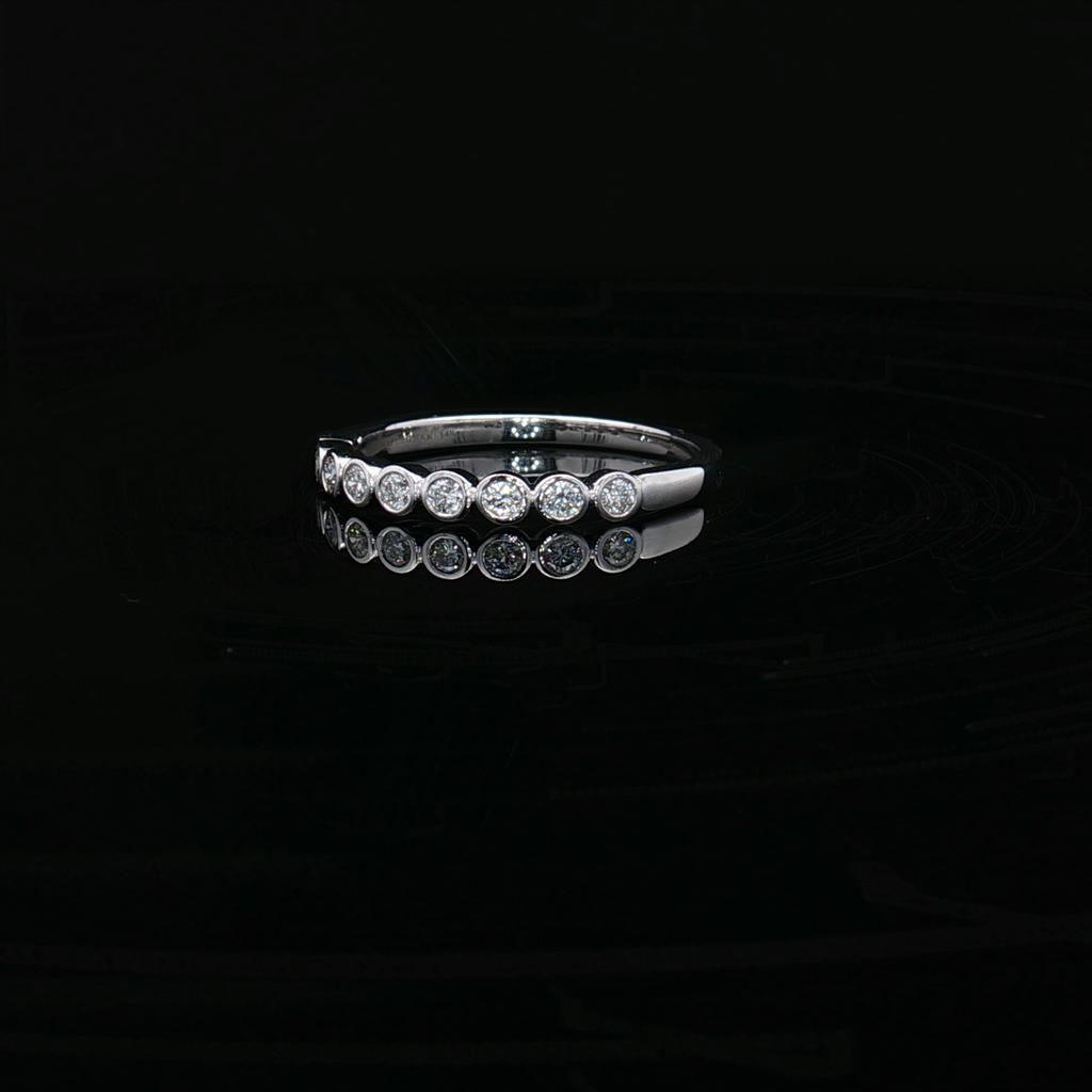 Diamond Wedding Bands  -  Women'