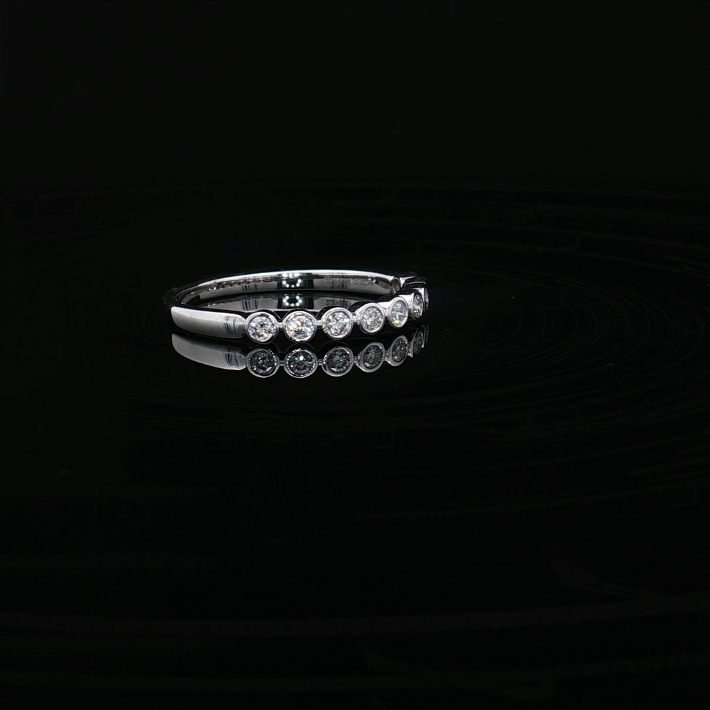 Diamond Wedding Bands  -  Women'