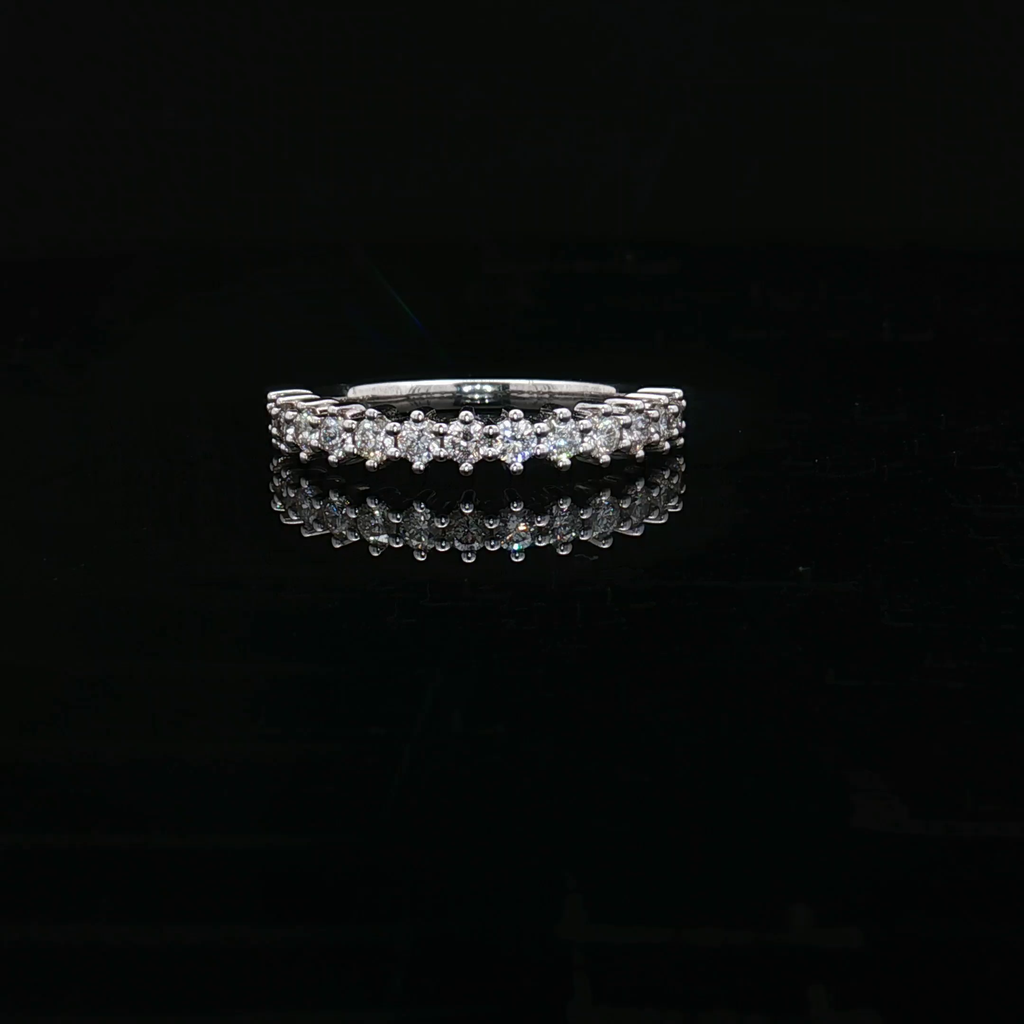 Diamond Wedding Bands  -  Women'