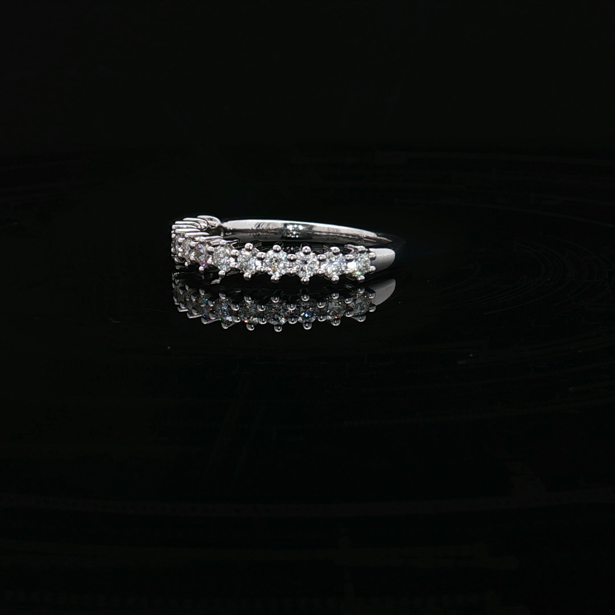Diamond Wedding Bands  -  Women'