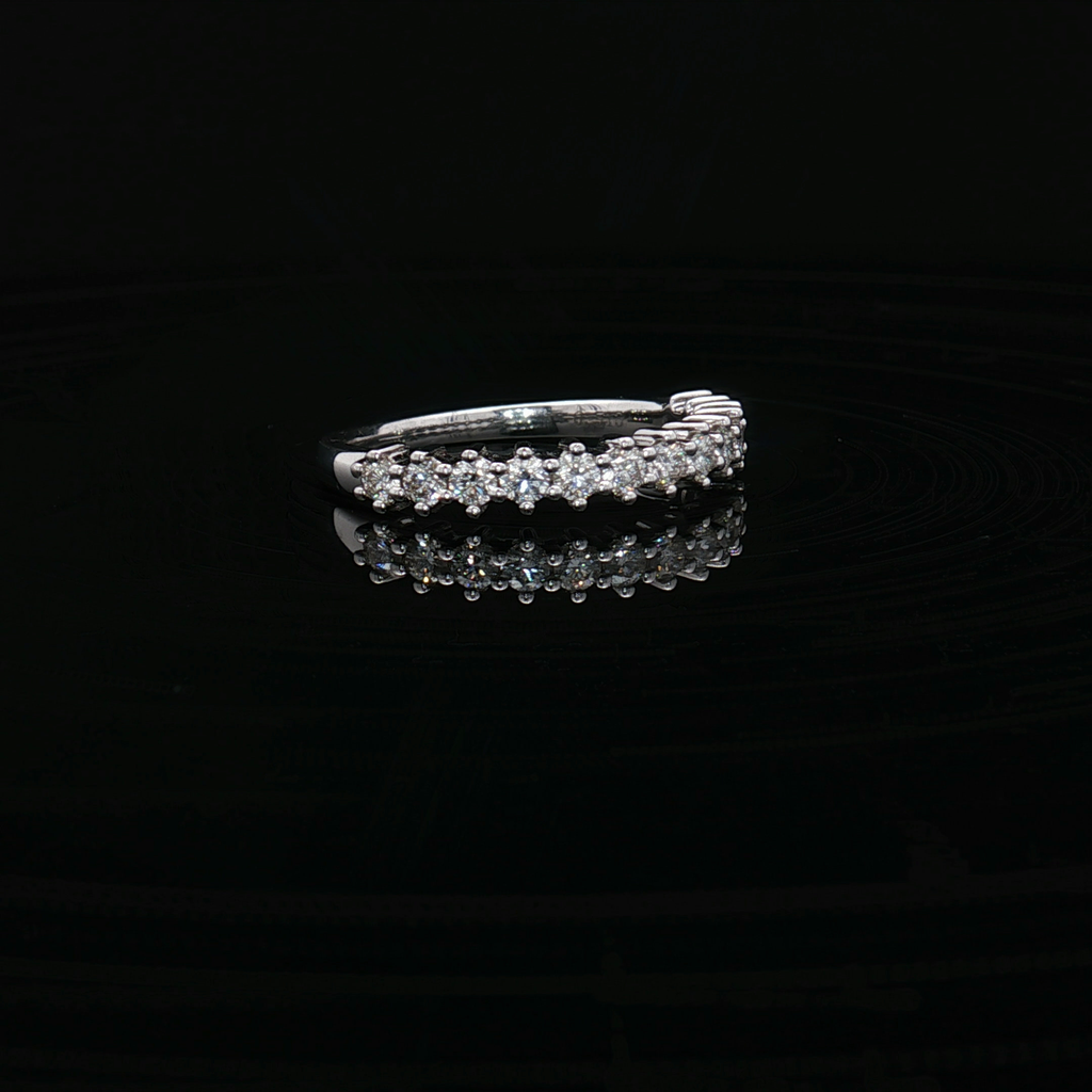 Diamond Wedding Bands  -  Women'