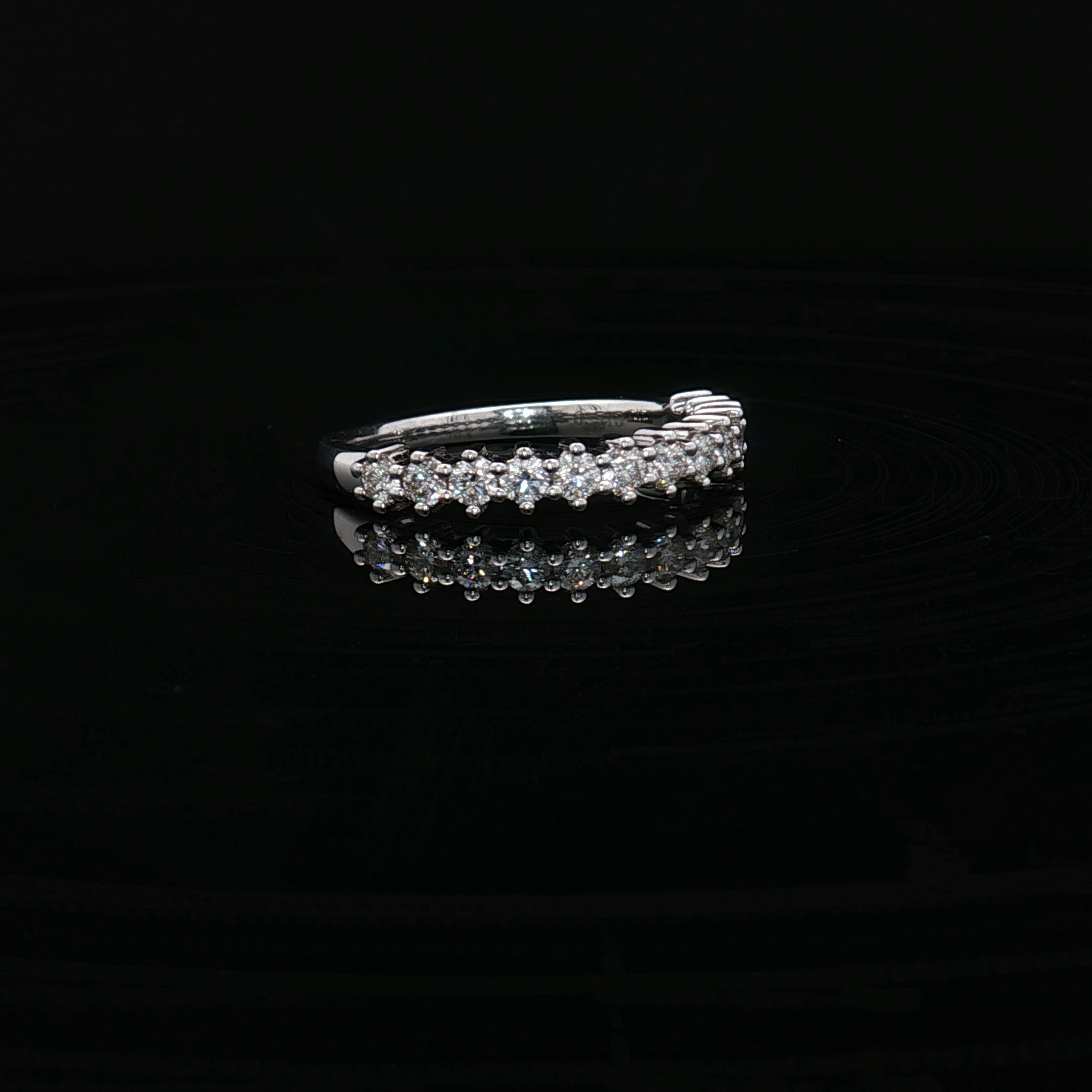 Diamond Wedding Bands  -  Women'