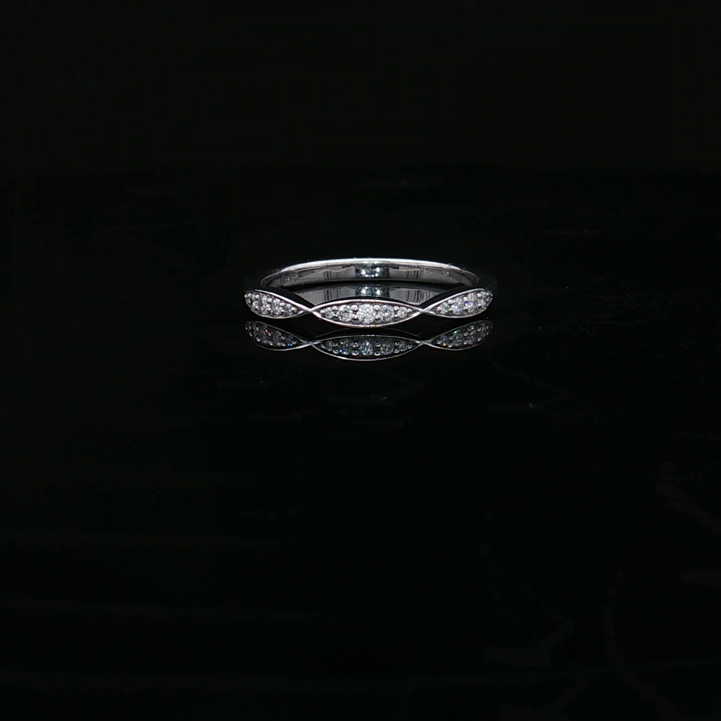 Diamond Wedding Bands  -  Women'