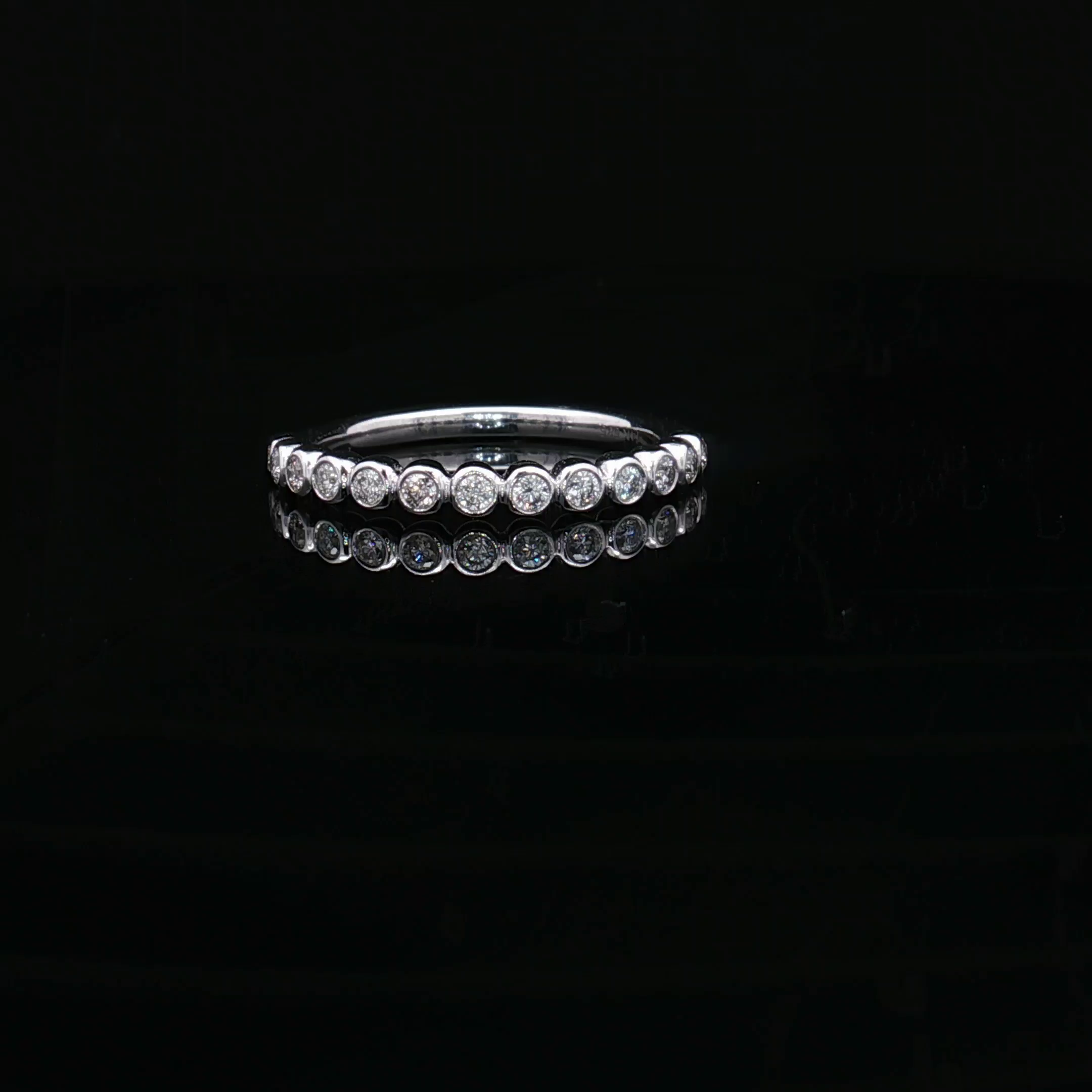Diamond Wedding Bands  -  Women'