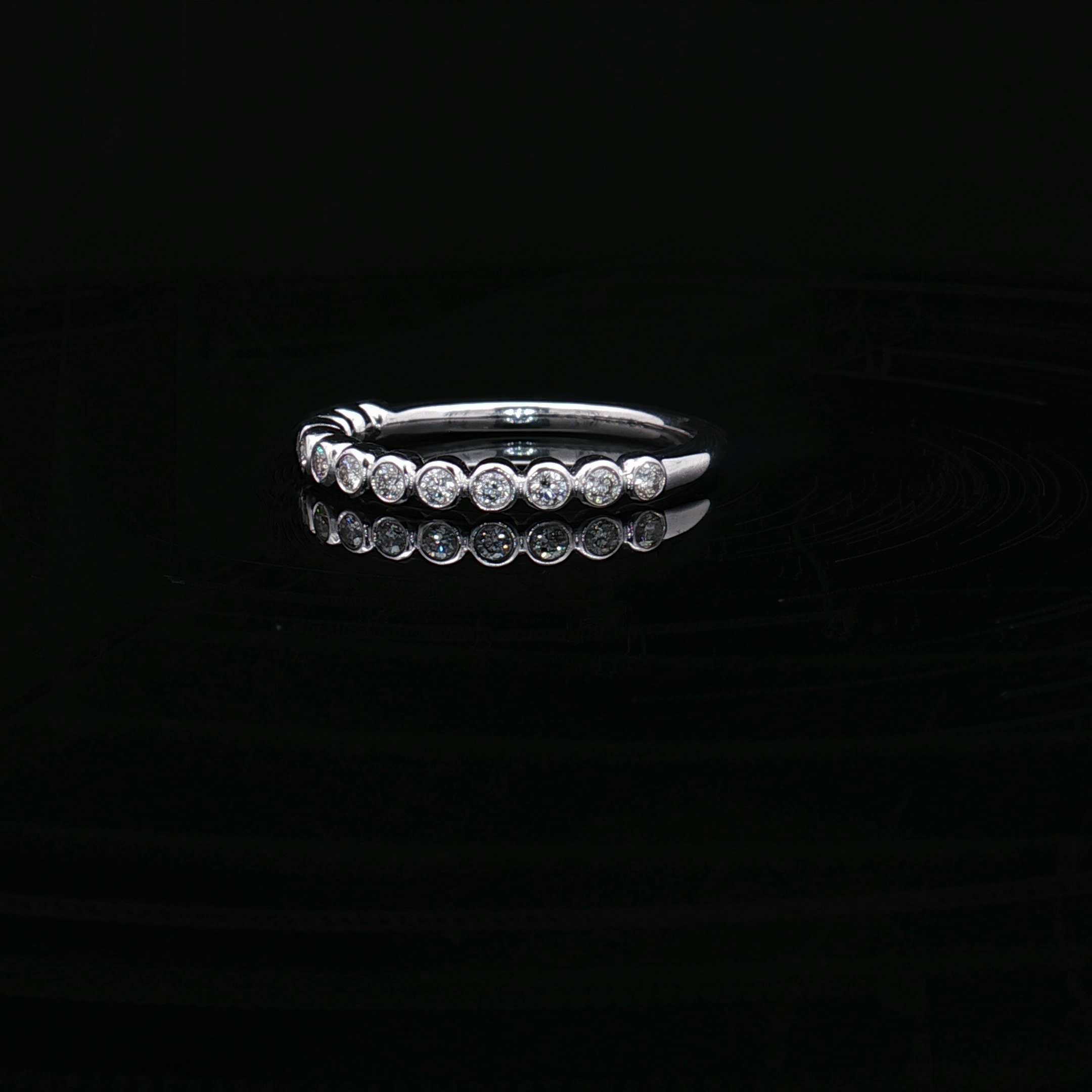 Diamond Wedding Bands  -  Women'