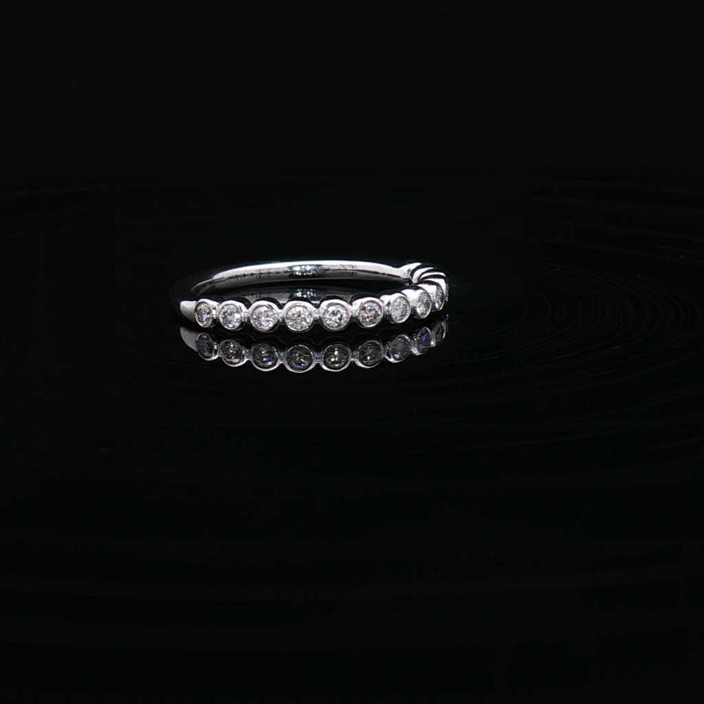 Diamond Wedding Bands  -  Women'