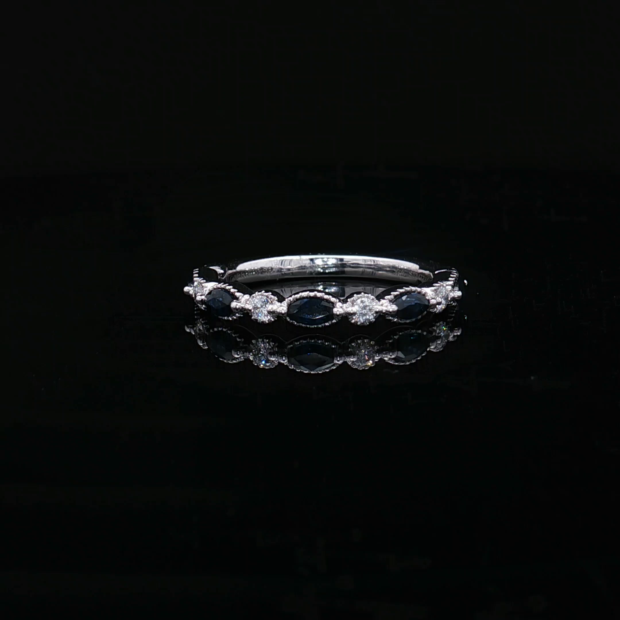 Diamond Wedding Bands  -  Women'