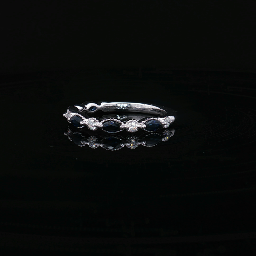 Diamond Wedding Bands  -  Women'