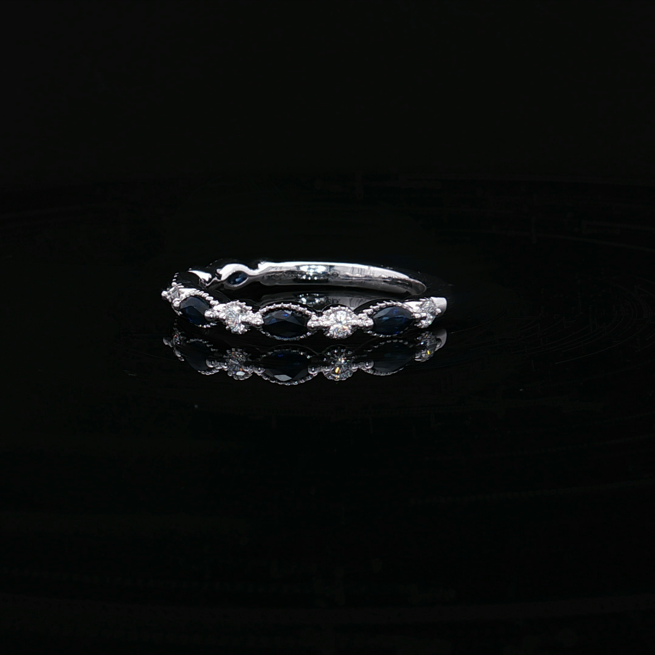Diamond Wedding Bands  -  Women'
