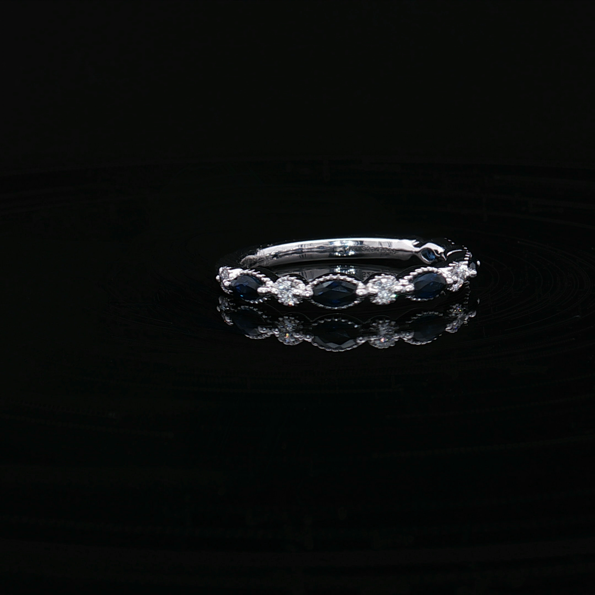 Diamond Wedding Bands  -  Women'