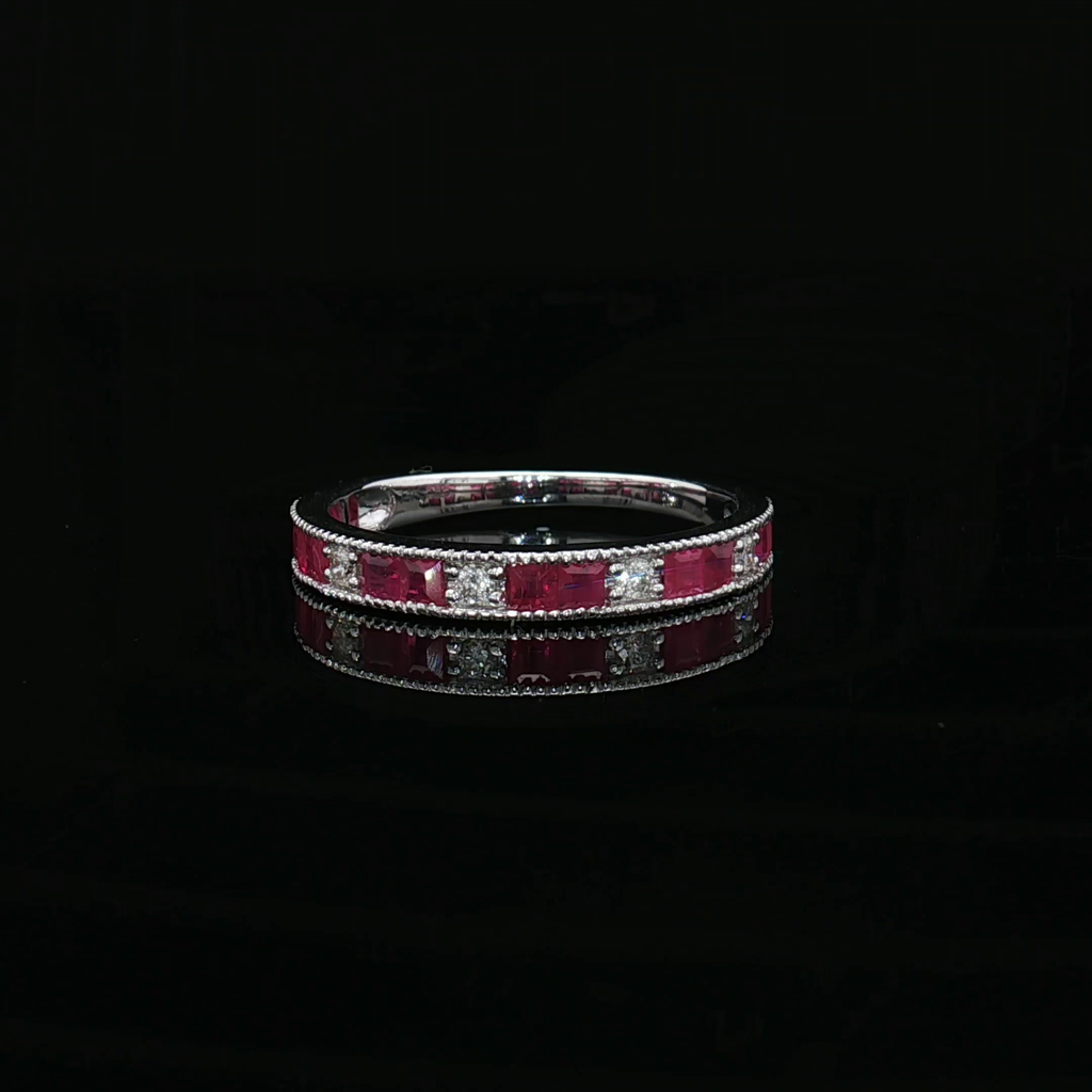 Colored Stone Rings  -  Women'