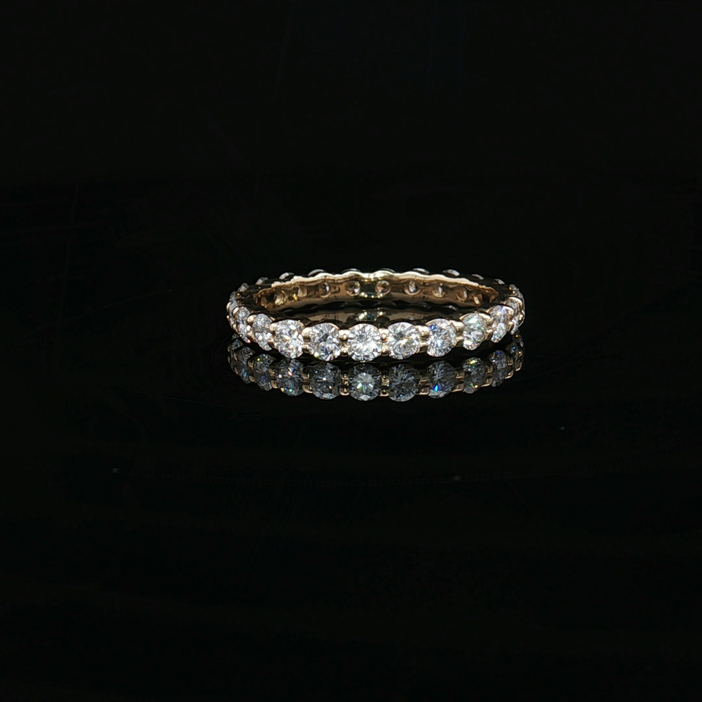 Diamond Wedding Bands  -  Women'