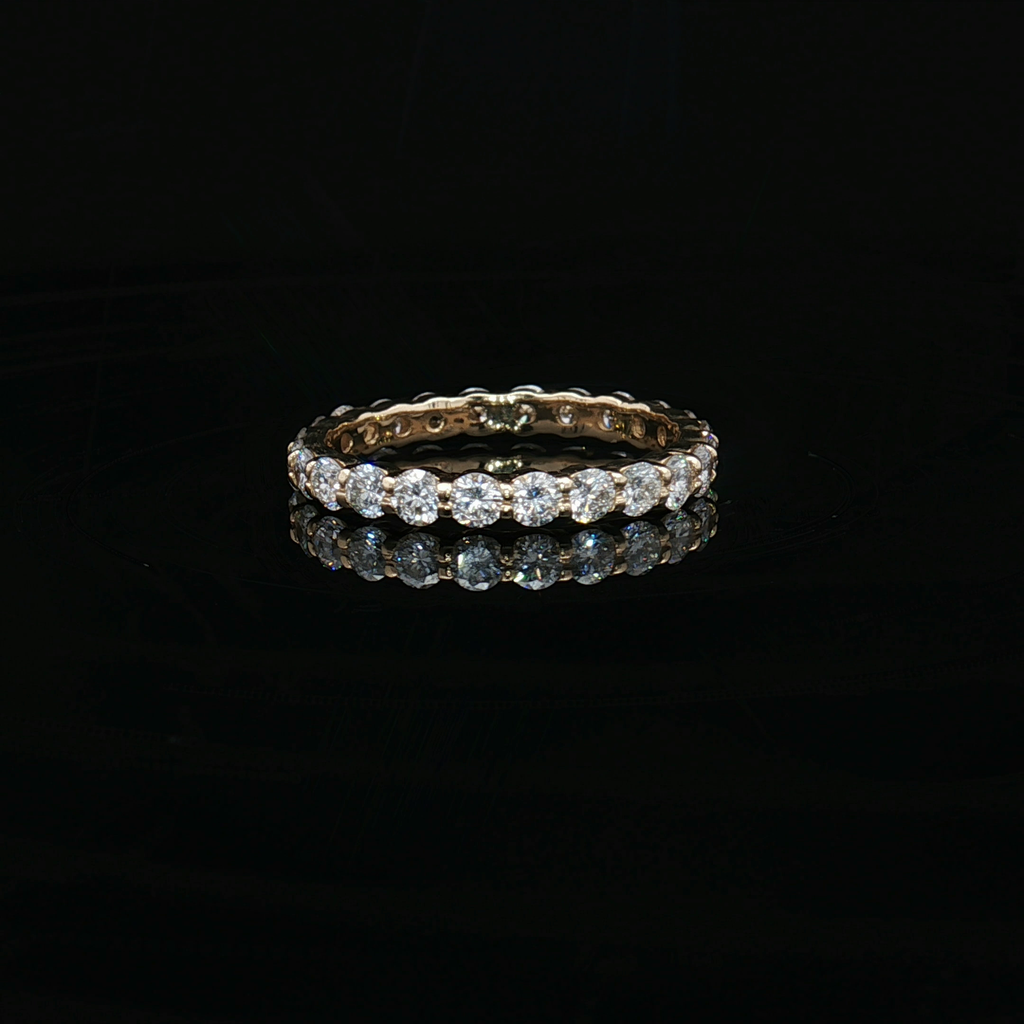 Diamond Wedding Bands  -  Women'