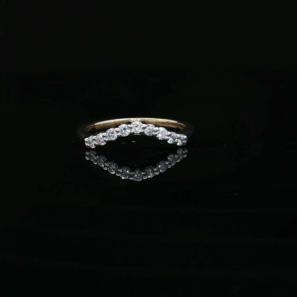 Diamond Wedding Bands  -  Women'