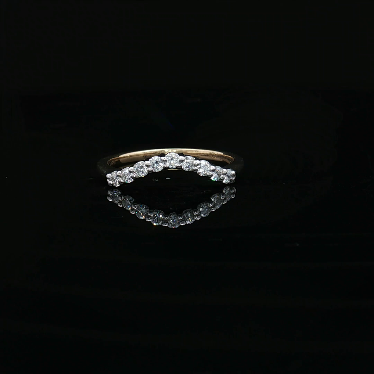 Diamond Wedding Bands  -  Women'