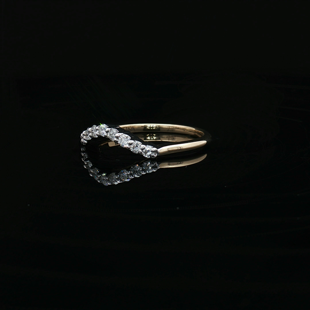 Diamond Wedding Bands  -  Women'