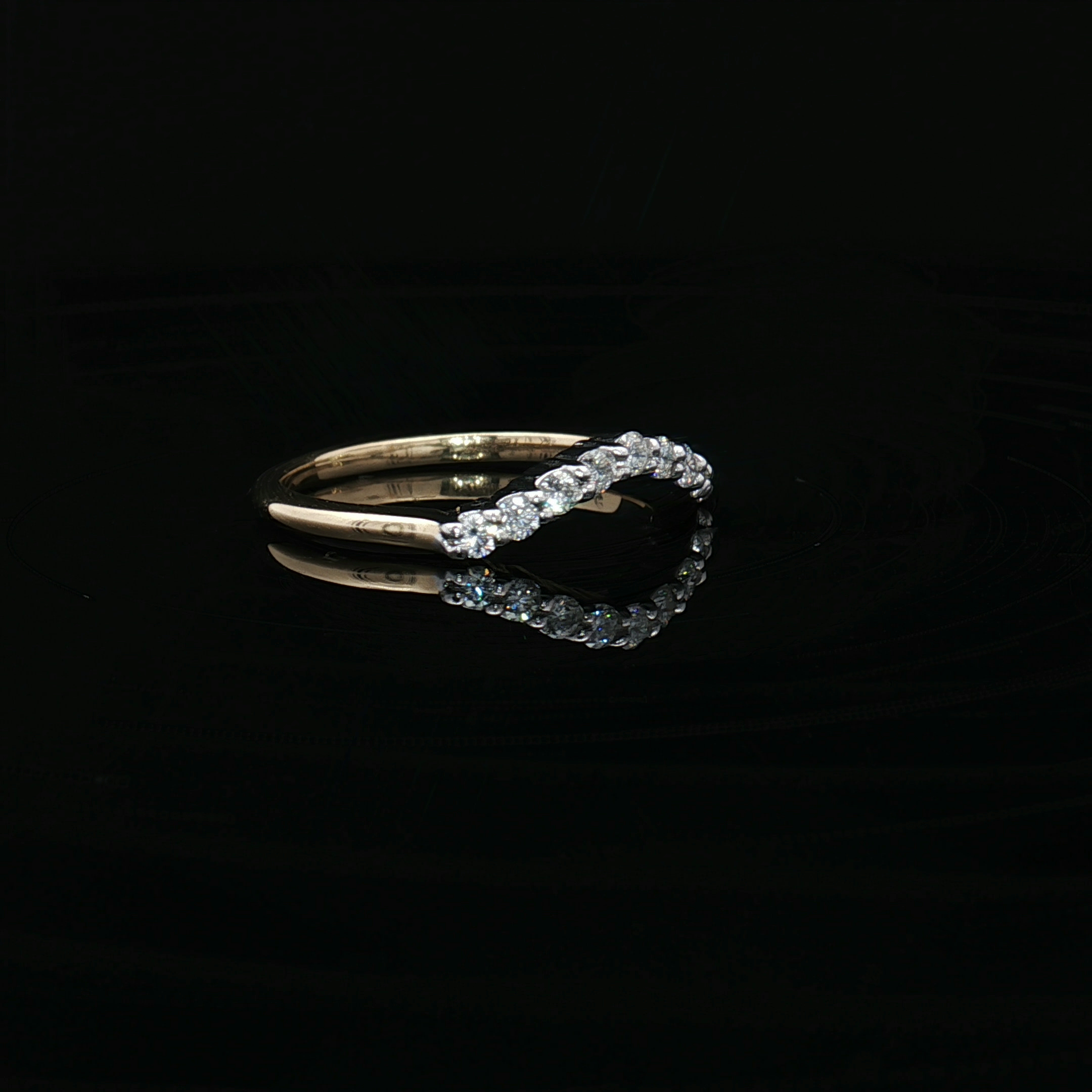 Diamond Wedding Bands  -  Women'