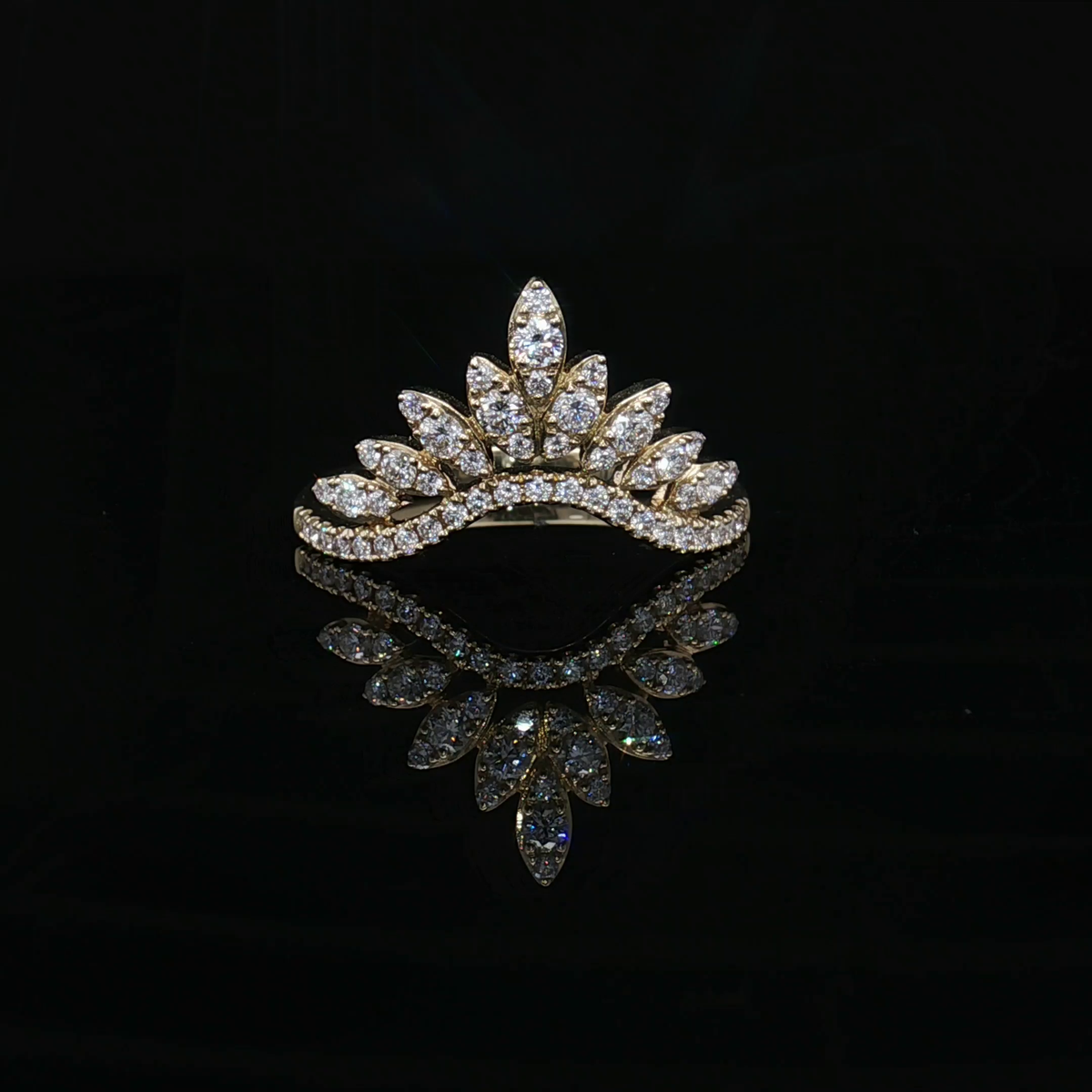 Diamond Wedding Bands  -  Women'