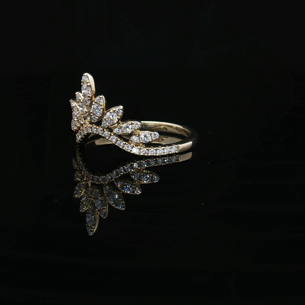 Diamond Wedding Bands  -  Women'