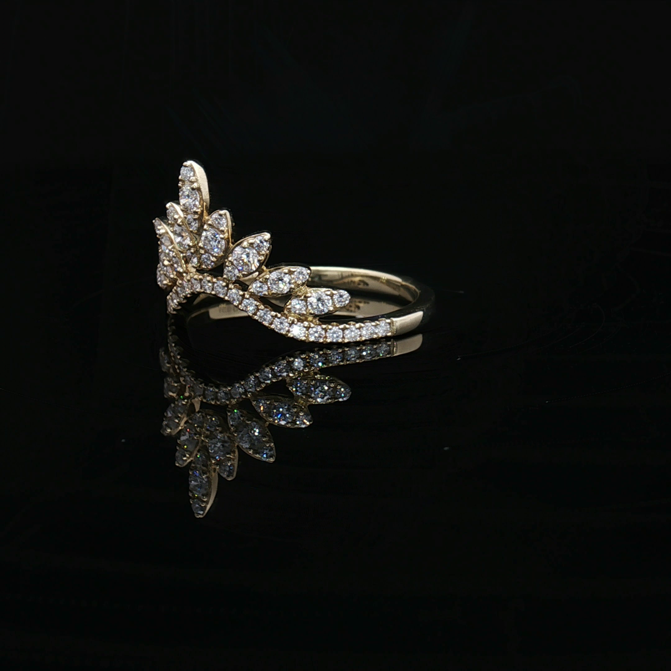 Diamond Wedding Bands  -  Women'