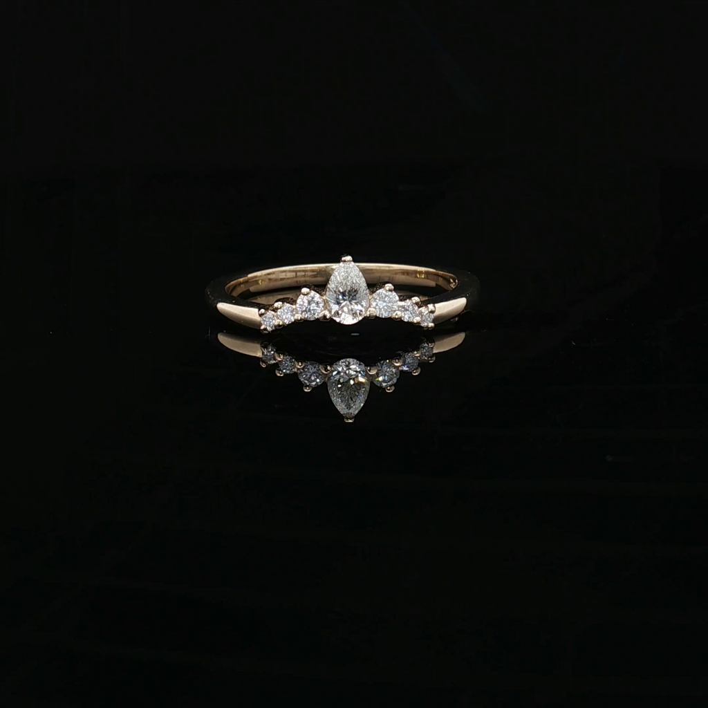 Diamond Wedding Bands  -  Women'