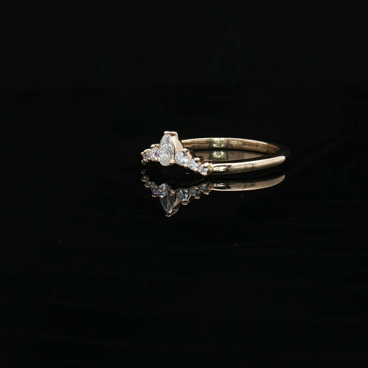 Diamond Wedding Bands  -  Women'