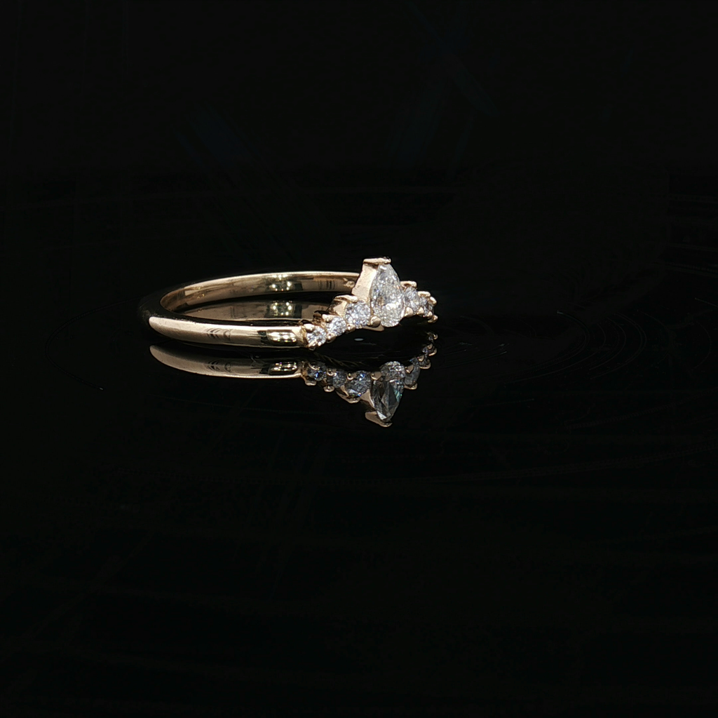 Diamond Wedding Bands  -  Women'