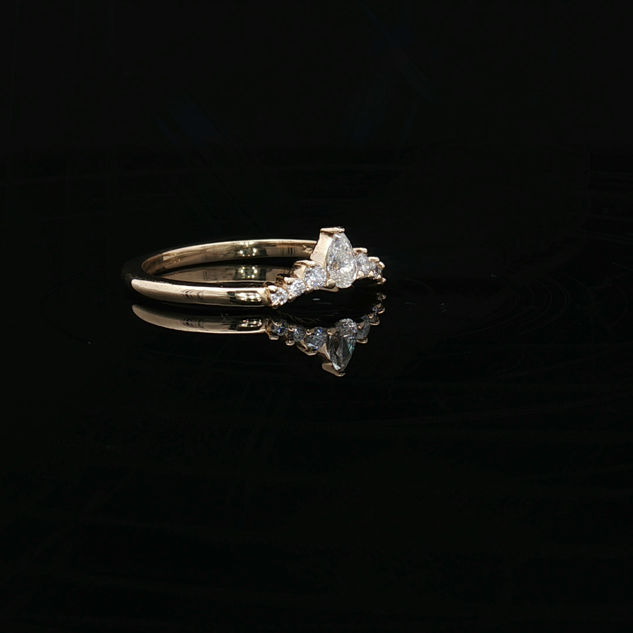 Diamond Wedding Bands  -  Women'