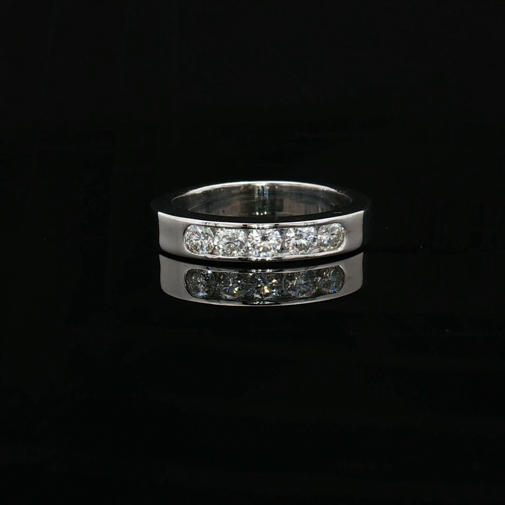 Diamond Wedding Bands  -  Women'